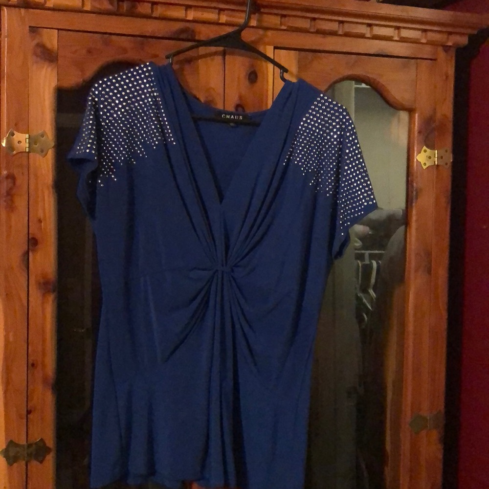 Blue blouse